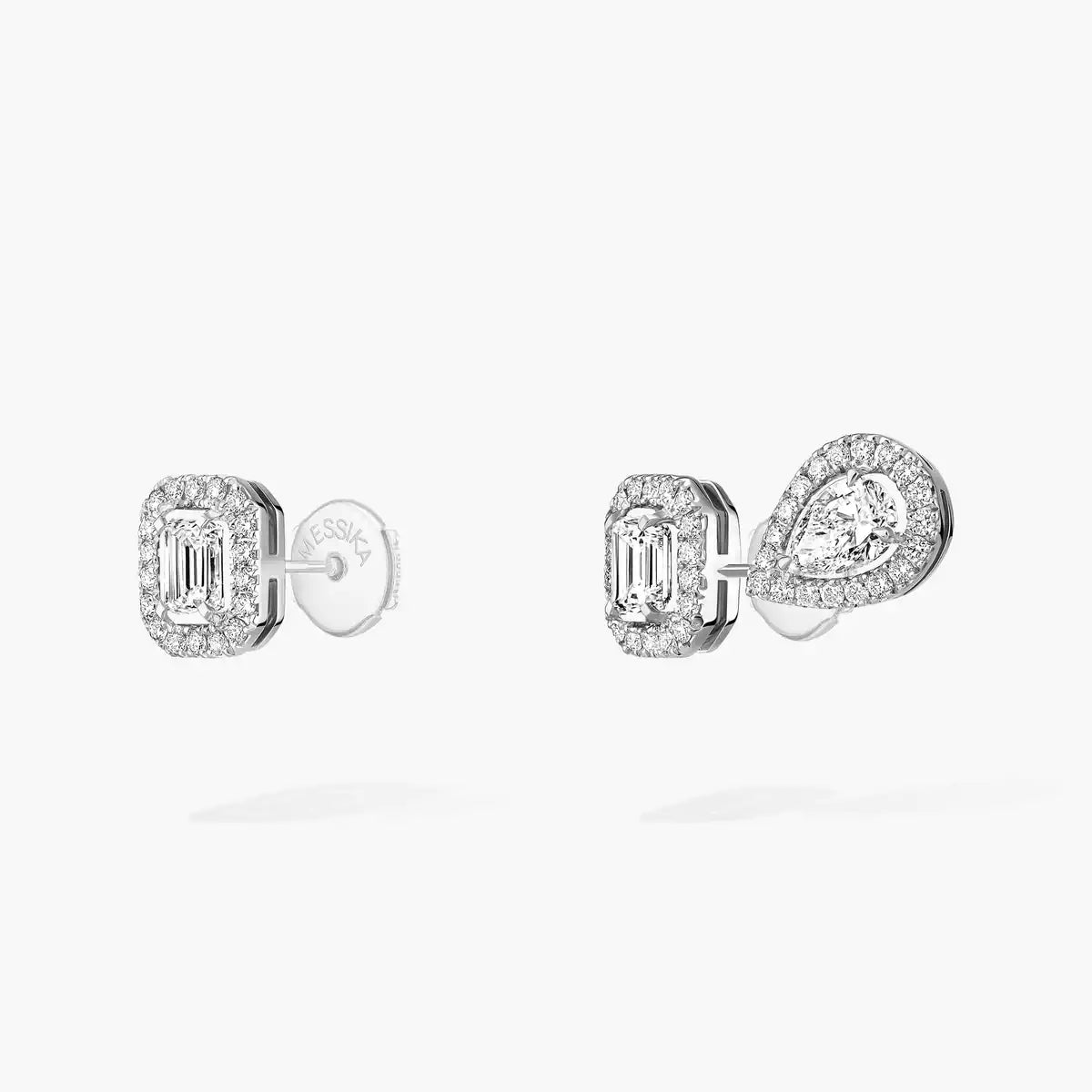 [Aura Jewels]Diamond Earrings 0,10ct My Twin 1+2