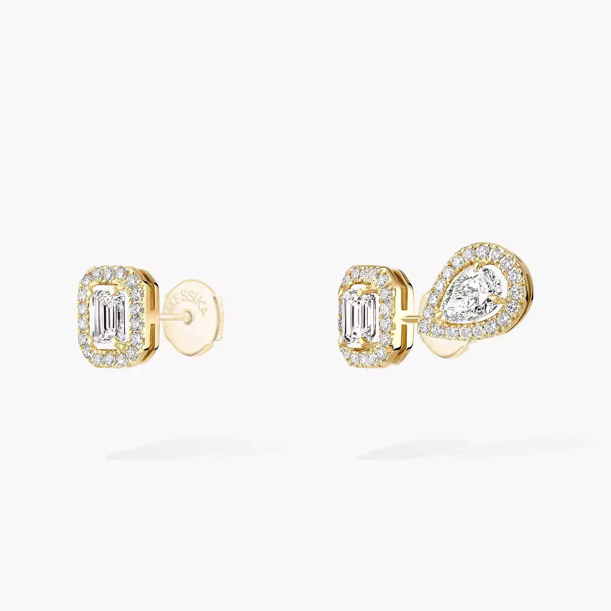 [Aura Jewels]Diamond Earrings 0,10ct My Twin 1+2