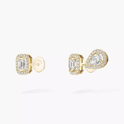 [Aura Jewels]Diamond Earrings 0,10ct My Twin 1+2