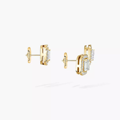 [Aura Jewels]Diamond Earrings 0,10ct My Twin 1+2
