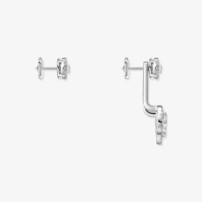 [Aura Jewels] My Twin Trio  Diamond Earrings