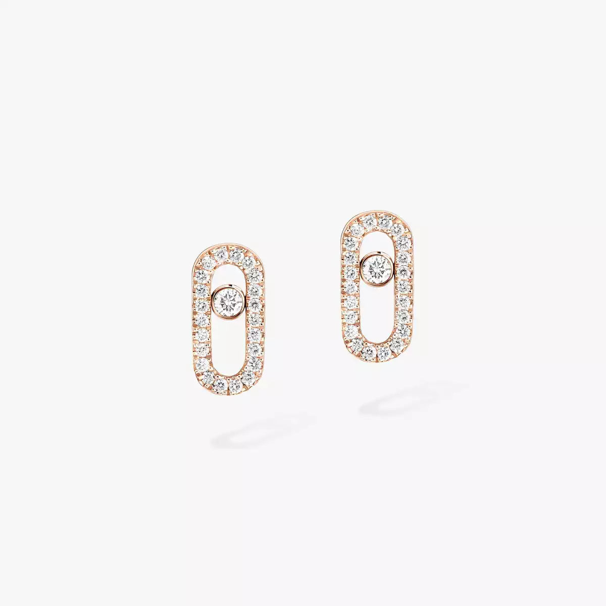 [Aura Jewels]Move Uno Diamond Earrings