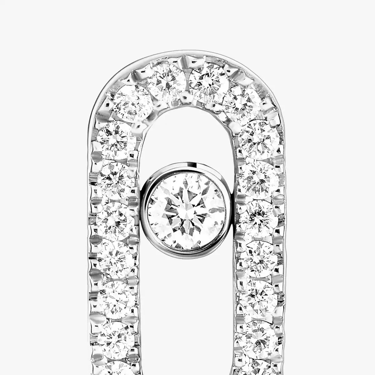 [Aura Jewels]Move Uno Diamond Earrings