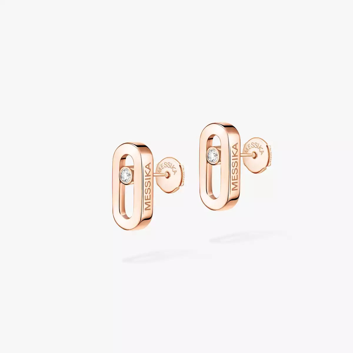 [Aura Jewels]Move Uno Diamond Stud Earrings