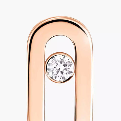 [Aura Jewels]Move Uno Diamond Stud Earrings