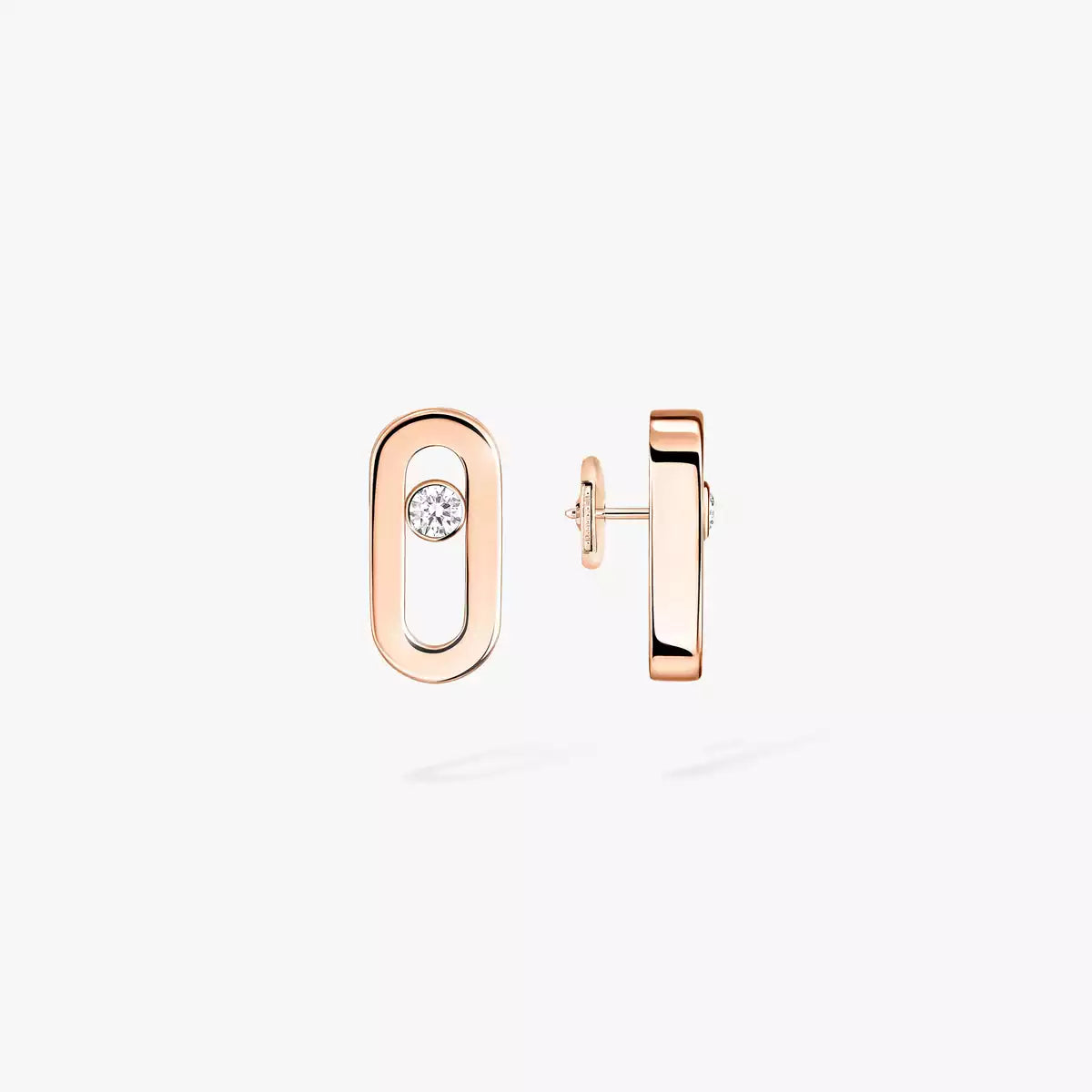 [Aura Jewels]Move Uno Diamond Stud Earrings