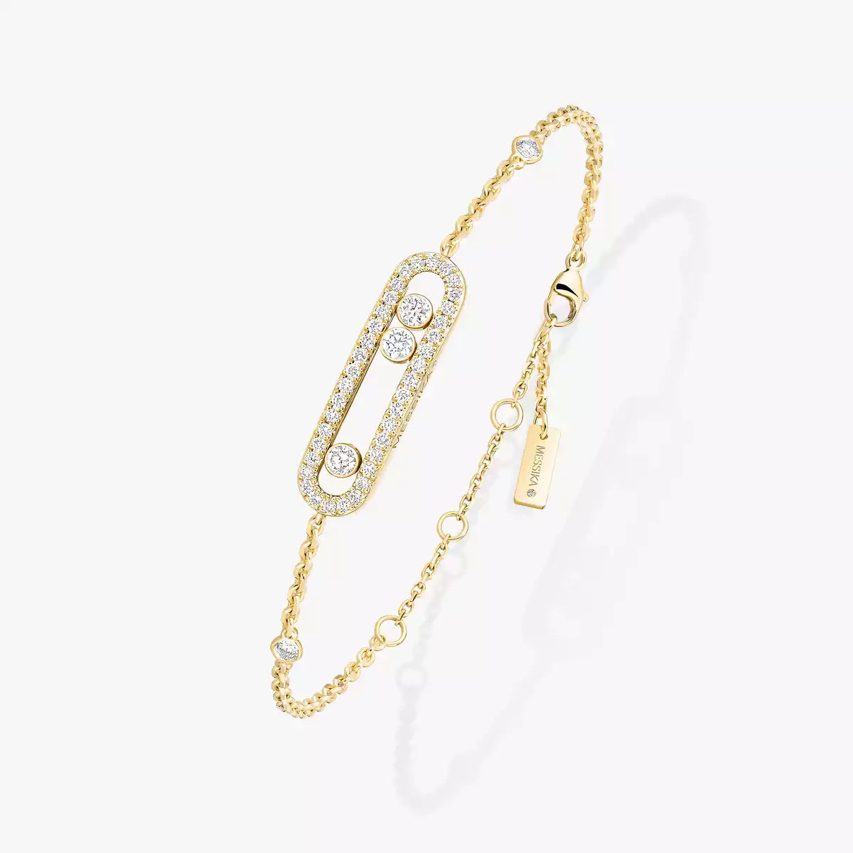 [Aura Jewels]Pavé Baby Move Diamond Bracelet