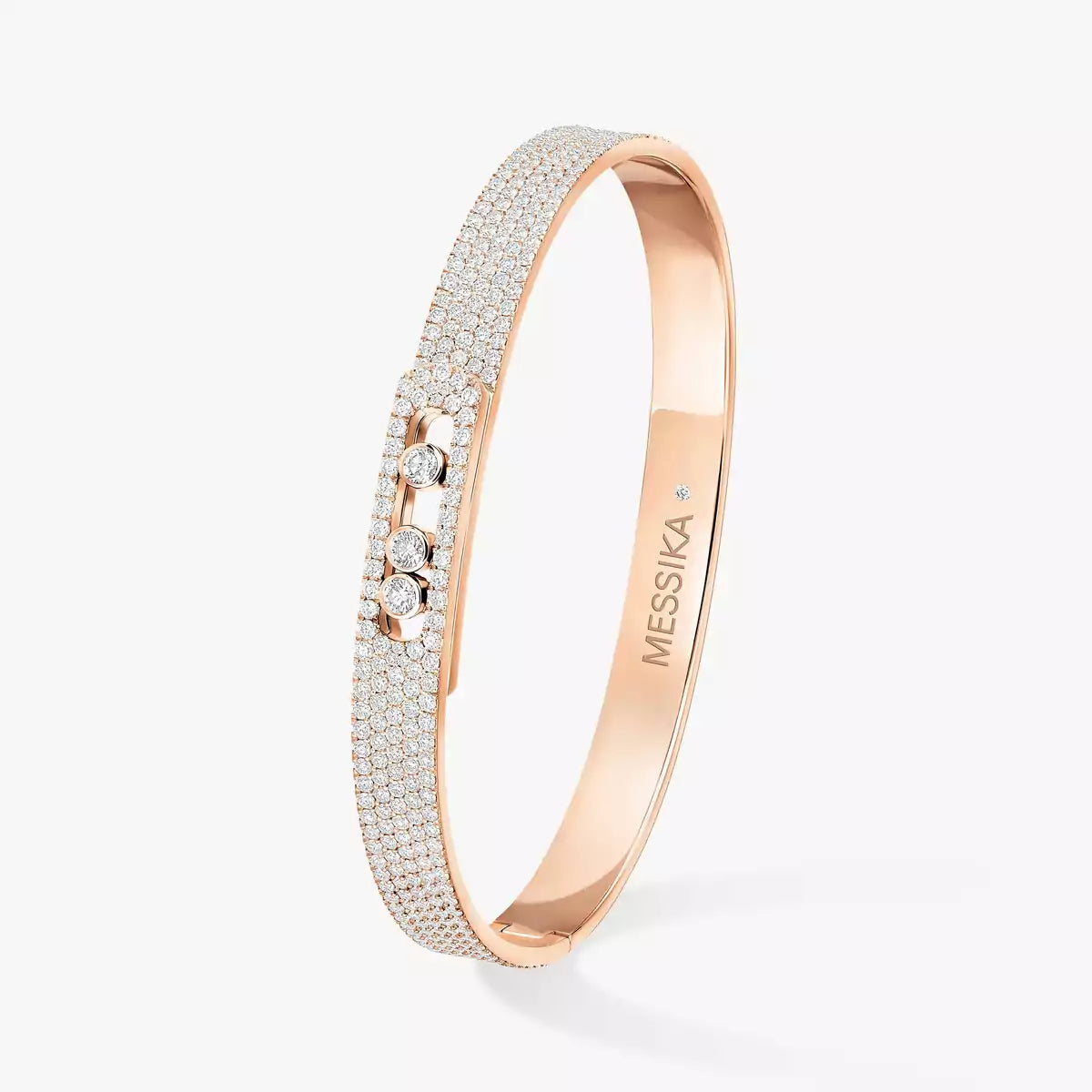 [Aura Jewels]Move Noa Full Pavé Diamond Bangle Bracelet