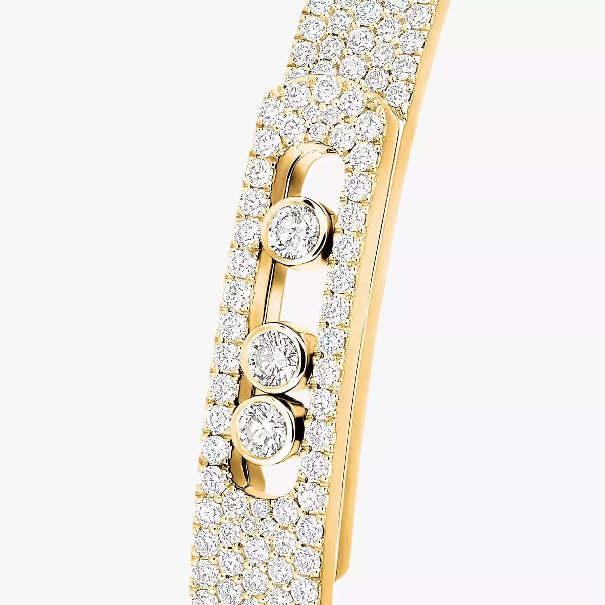 [Aura Jewels]Move Noa Full Pavé Diamond Bangle Bracelet