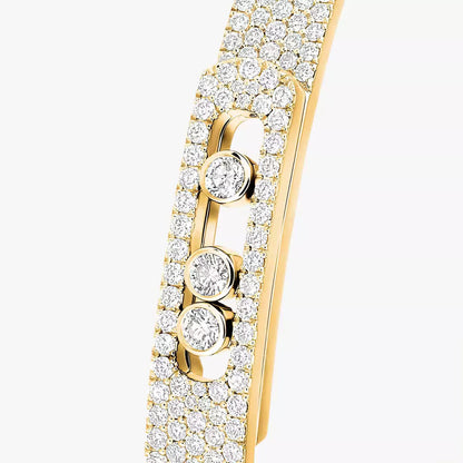 [Aura Jewels]Move Noa Full Pavé Diamond Bangle Bracelet