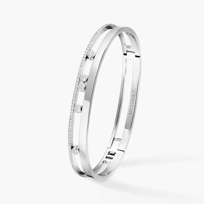 [Aura Jewels]Move Romane Diamond Bangle Bracelet