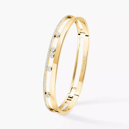 [Aura Jewels]Move Romane Diamond Bangle Bracelet