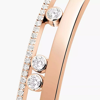 [Aura Jewels]Move Romane Diamond Bangle Bracelet