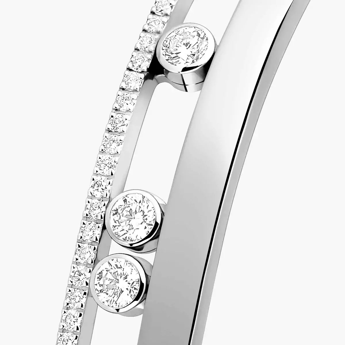 [Aura Jewels]Move Romane Diamond Bangle Bracelet