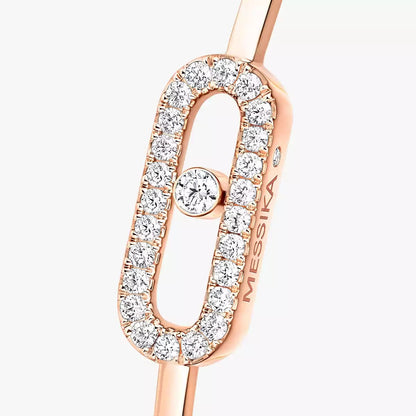 [Aura Jewels]Move Uno pavé flex bangle medium