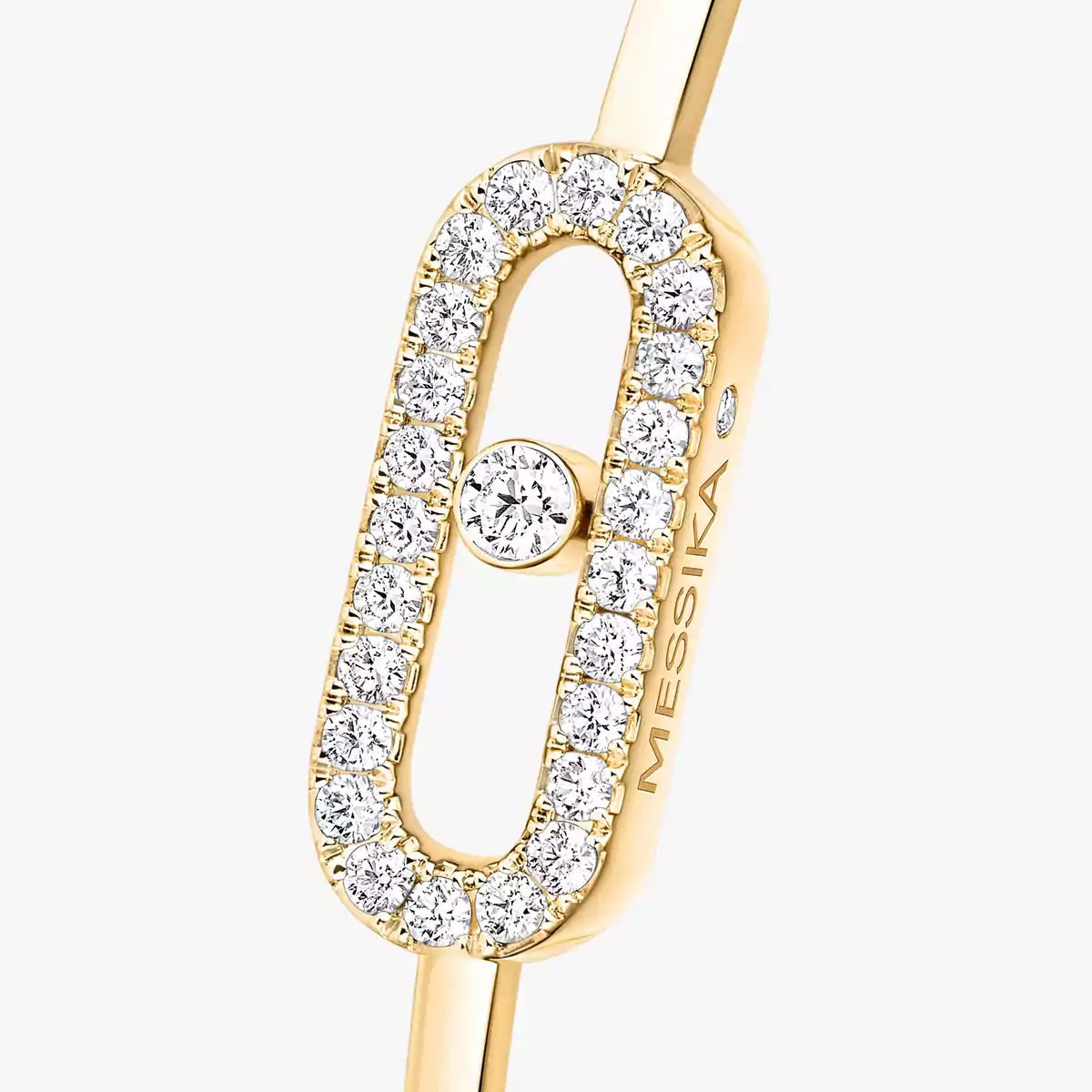 [Aura Jewels]Move Uno pavé flex bangle medium
