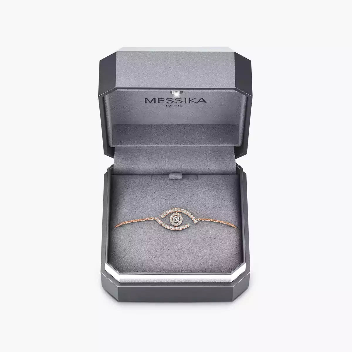 [Aura Jewels]Lucky Eye Pave-Set Diamond Bracelet
