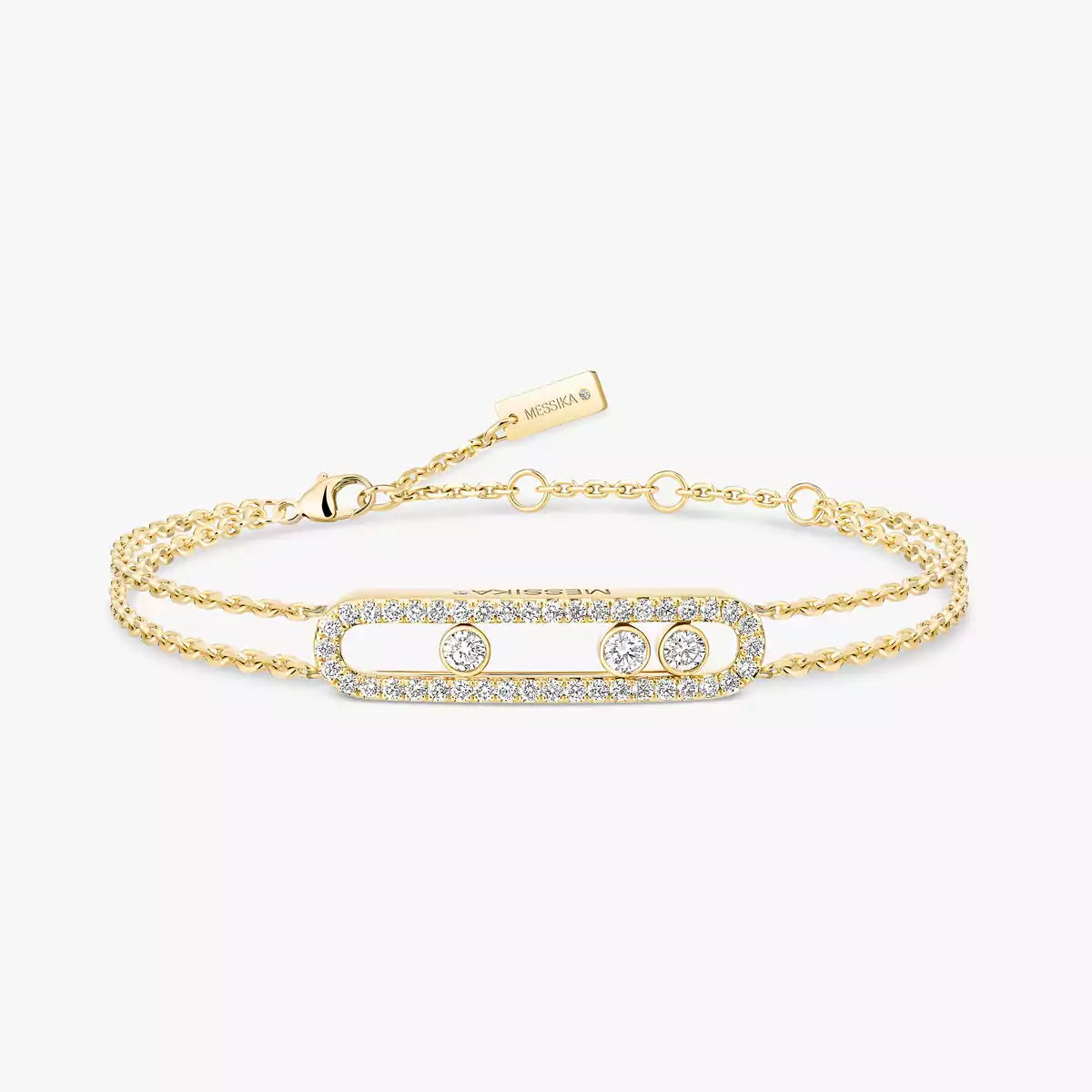 [Aura Jewels] Move Classique pavé bracelet