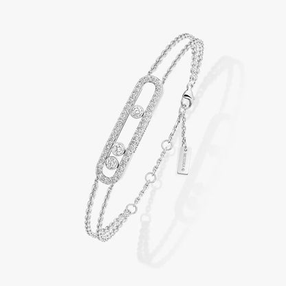 [Aura Jewels] Move Classique pavé bracelet