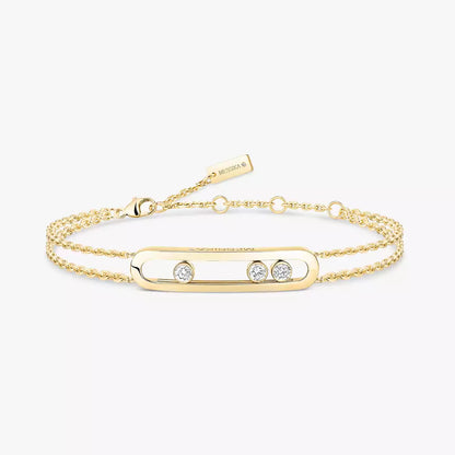 [Aura Jewels]Lucky Eye Diamond Bracelet