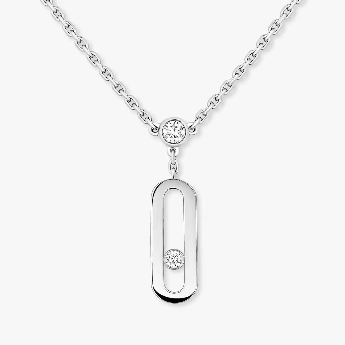 [Aura Jewels] Move Uno Diamond Necklace