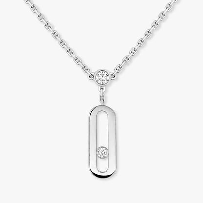 [Aura Jewels] Move Uno Diamond Necklace