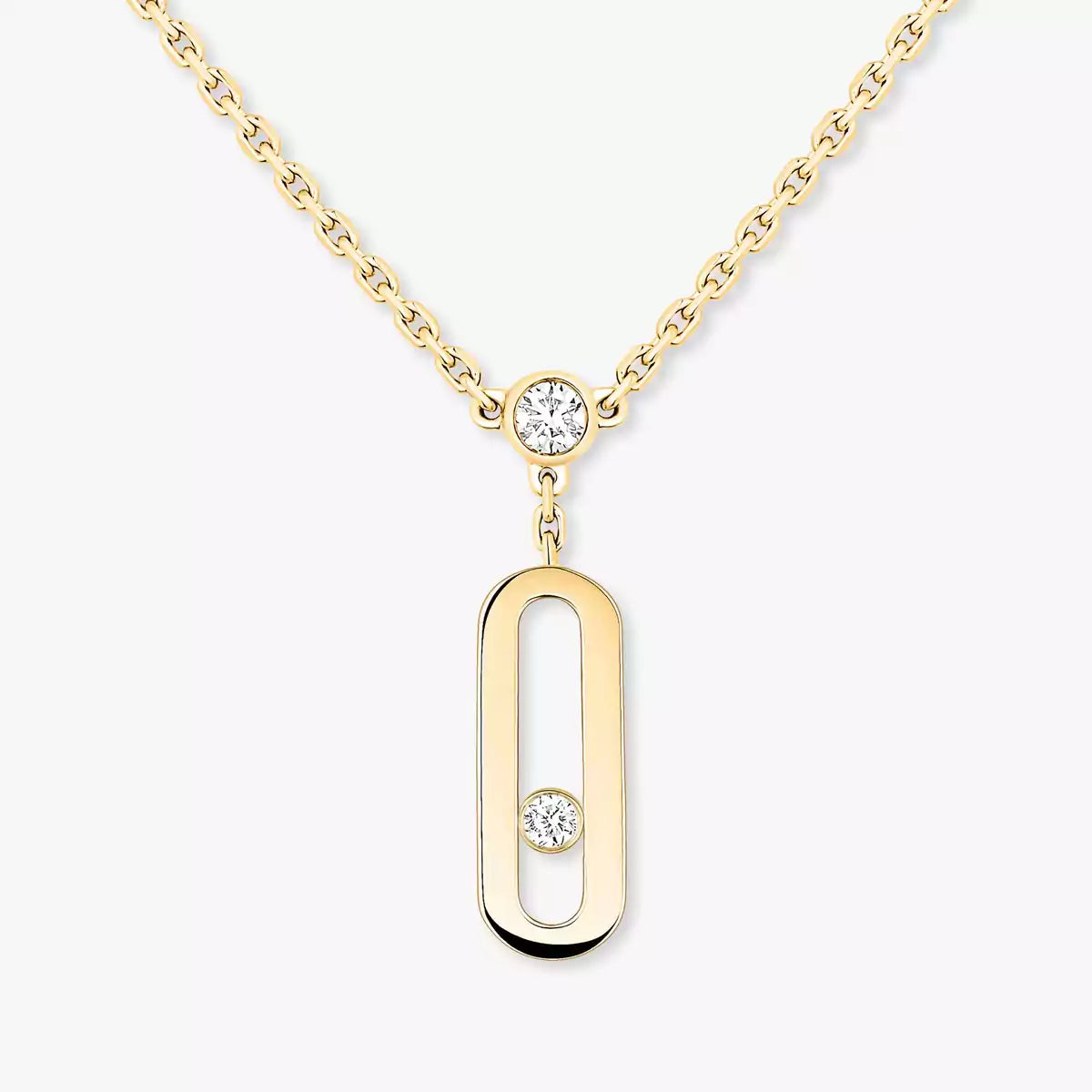 [Aura Jewels] Move Uno Diamond Necklace