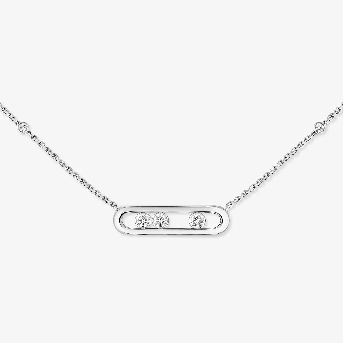 [Aura Jewels] Baby Move Gold Diamond Necklace