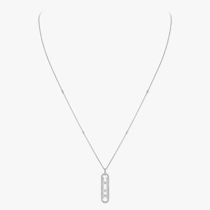 [Aura Jewels]Diamond Necklace Move 10Th