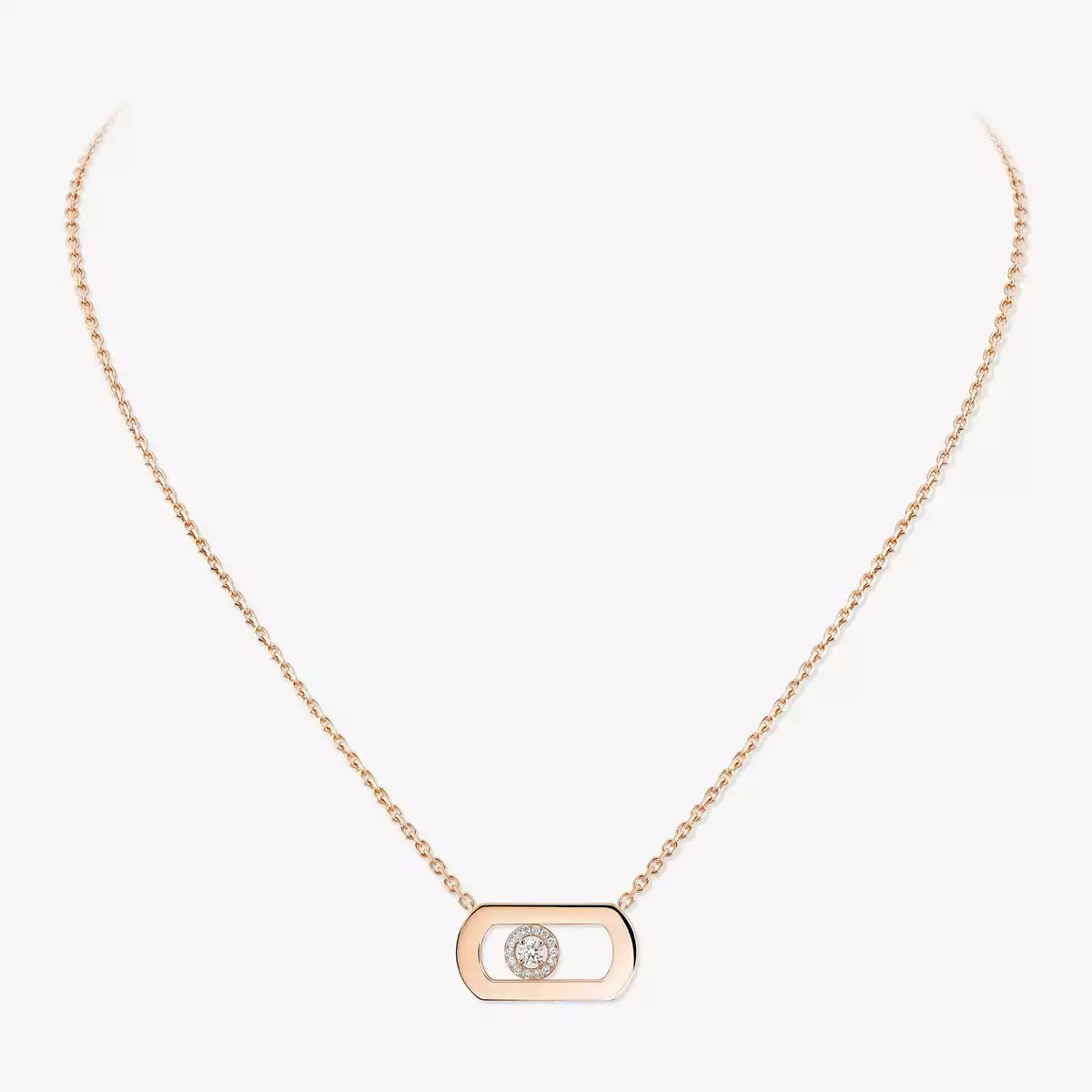 [Aura Jewels]So Move Diamond Necklace in Gold
