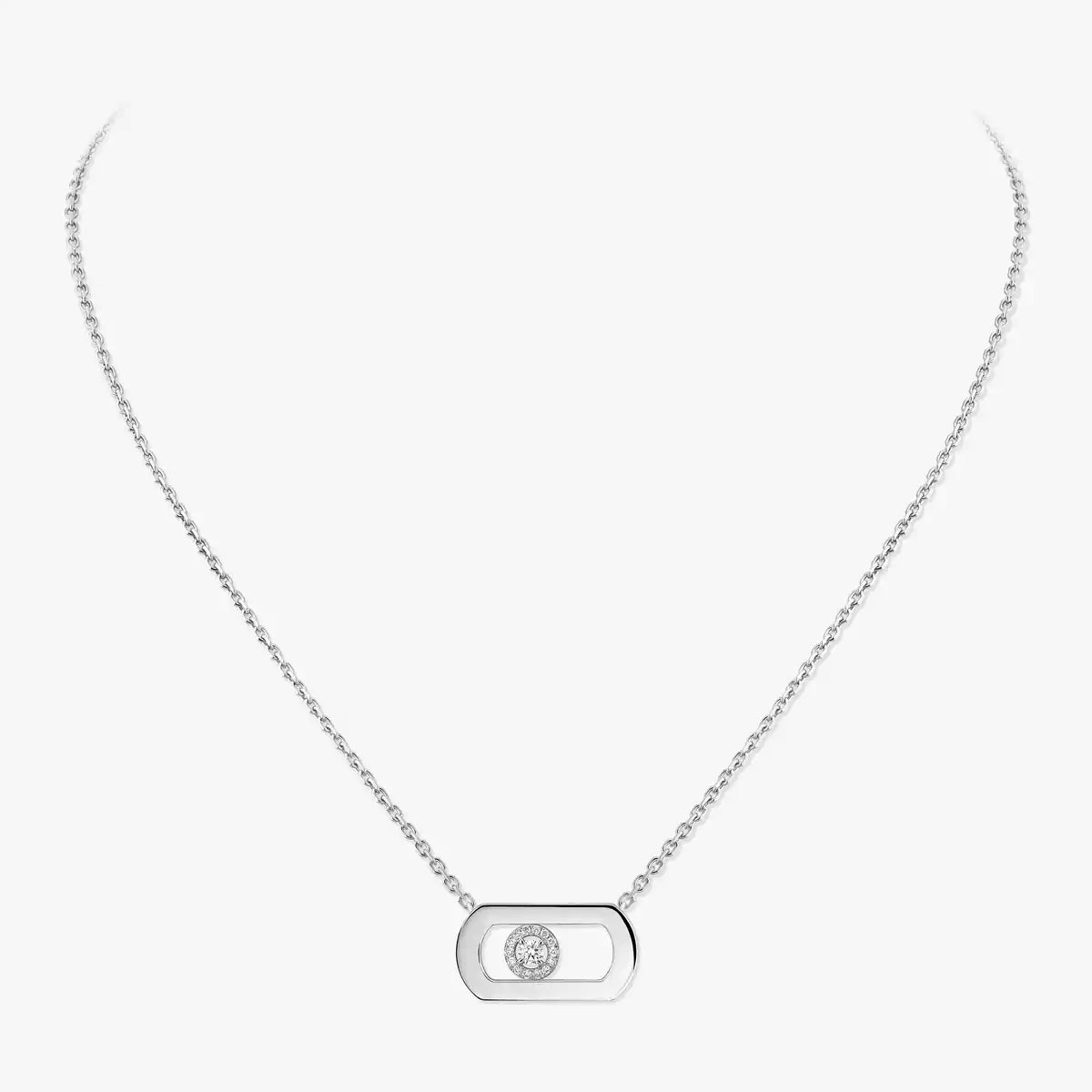 [Aura Jewels]So Move Diamond Necklace in Gold