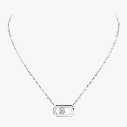 [Aura Jewels]So Move Diamond Necklace in Gold