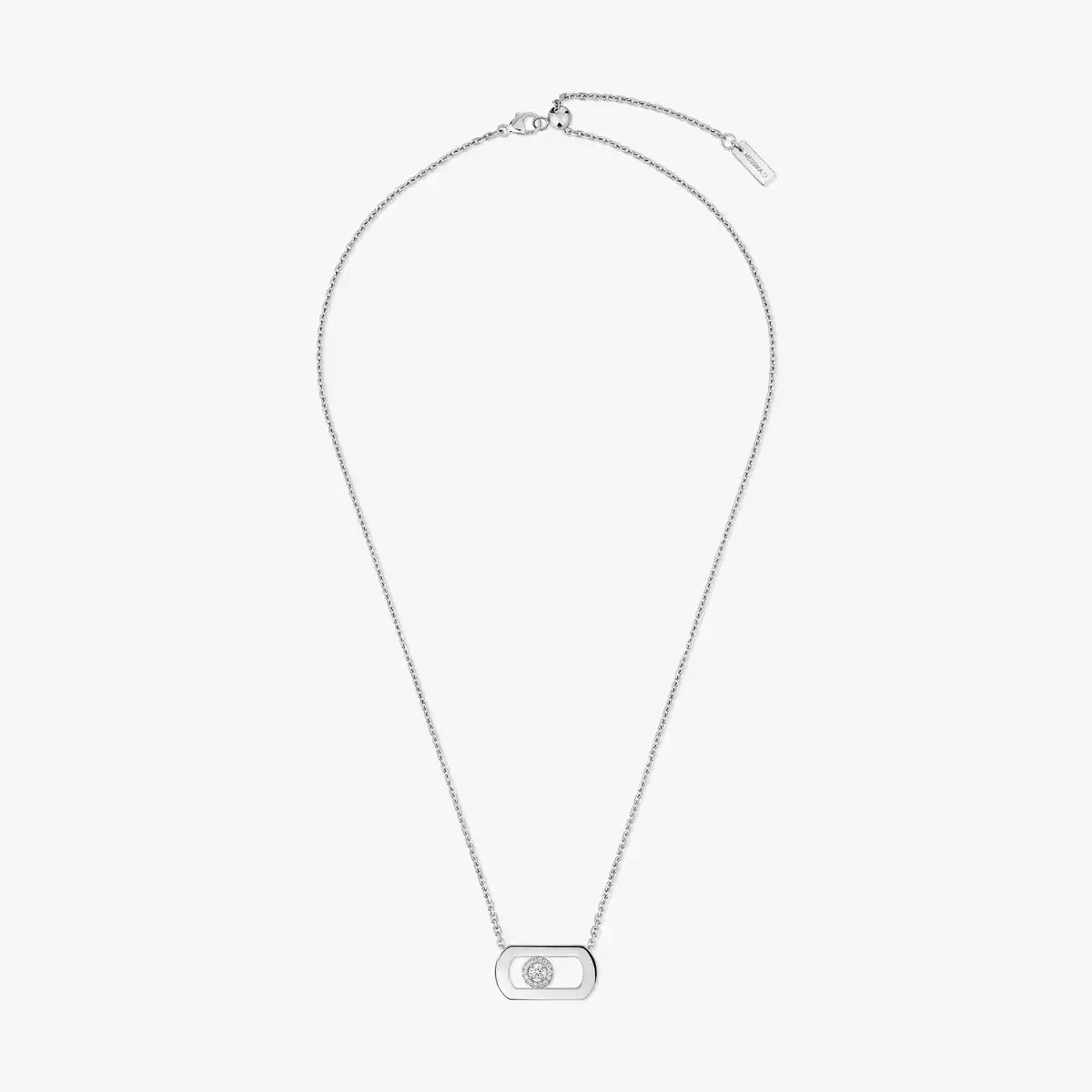 [Aura Jewels]So Move Diamond Necklace in Gold