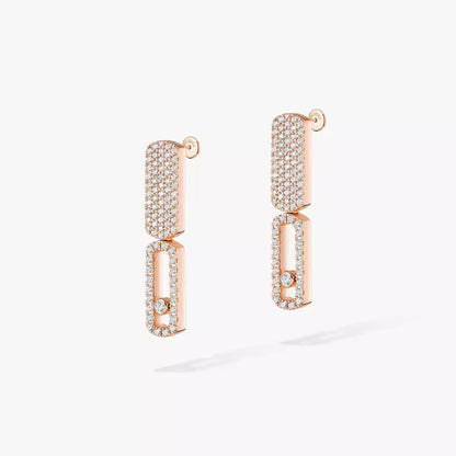 [Aura Jewels]Imperial Move SM Diamond Earrings