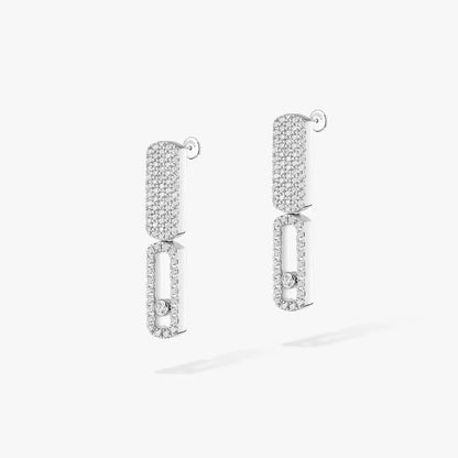 [Aura Jewels]Imperial Move SM Diamond Earrings