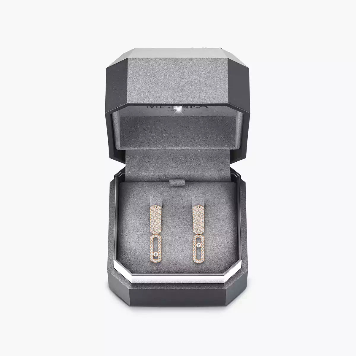 [Aura Jewels]Imperial Move SM Diamond Earrings