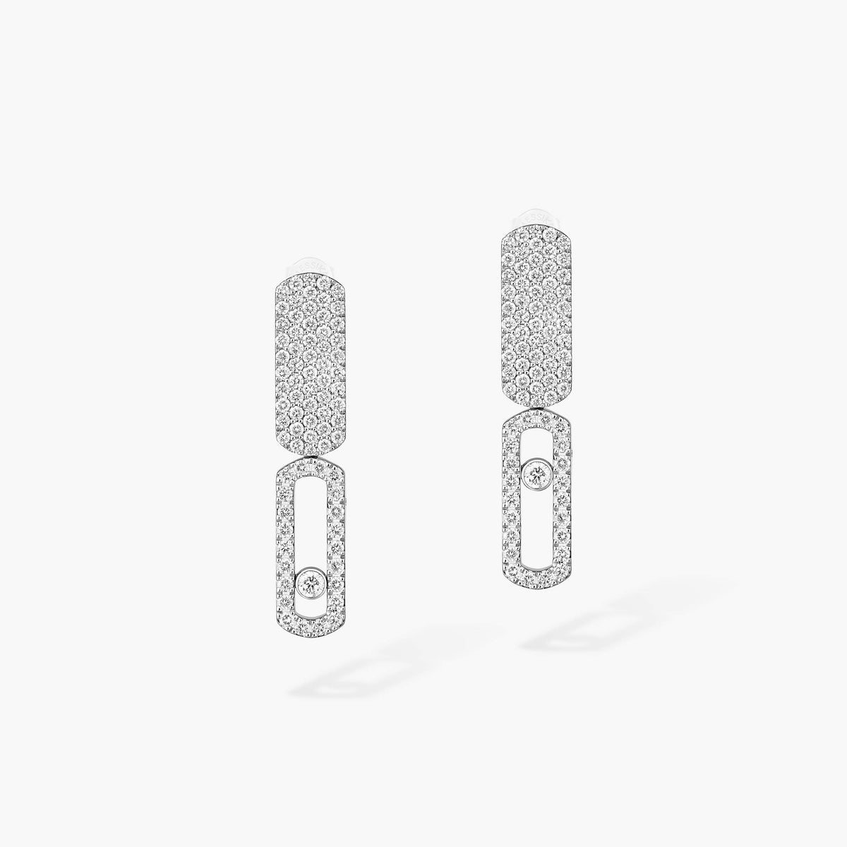 [Aura Jewels]Imperial Move SM Diamond Earrings