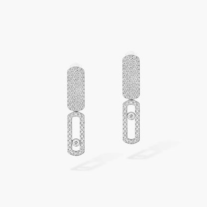 [Aura Jewels]Imperial Move SM Diamond Earrings