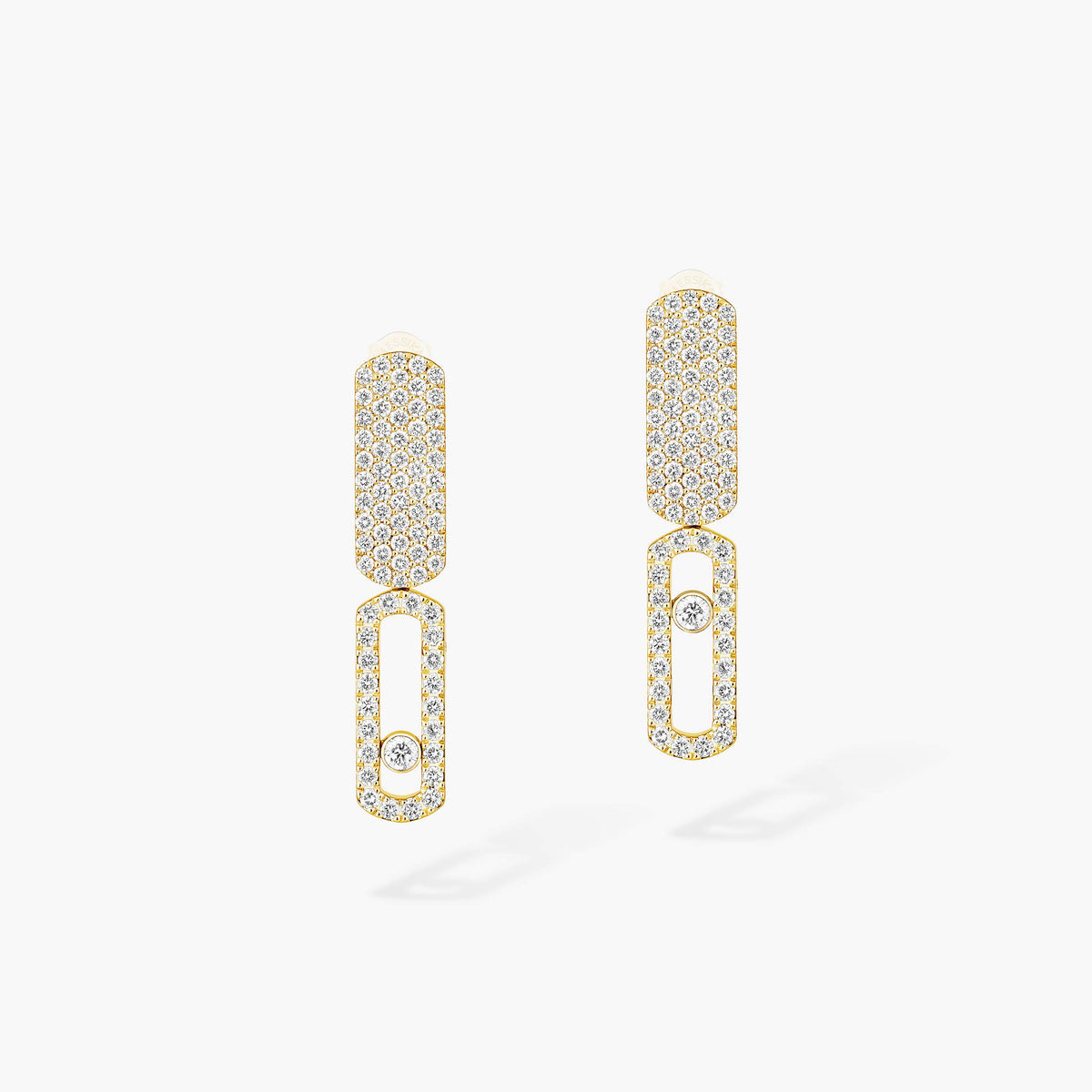 [Aura Jewels]Imperial Move SM Diamond Earrings