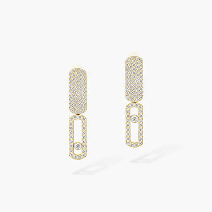 [Aura Jewels]Imperial Move SM Diamond Earrings
