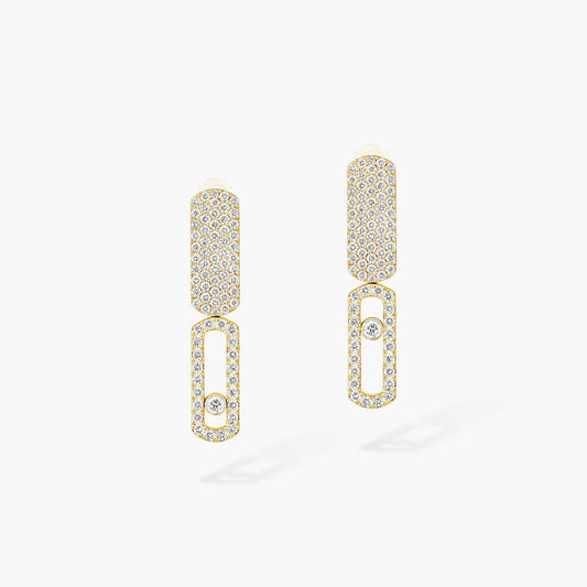 [Aura Jewels]Imperial Move SM Diamond Earrings
