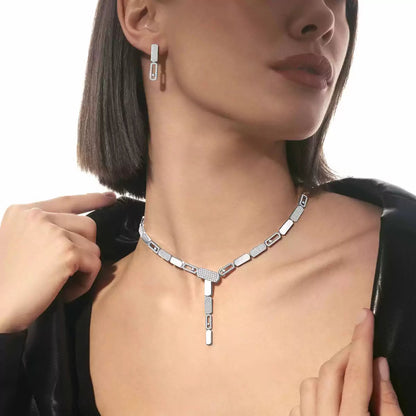 [Aura Jewels]Imperial Move SM Diamond Earrings