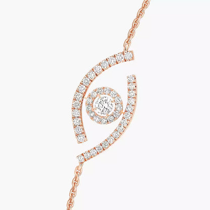 [Aura Jewels]Lucky Eye Pave-Set Diamond Bracelet
