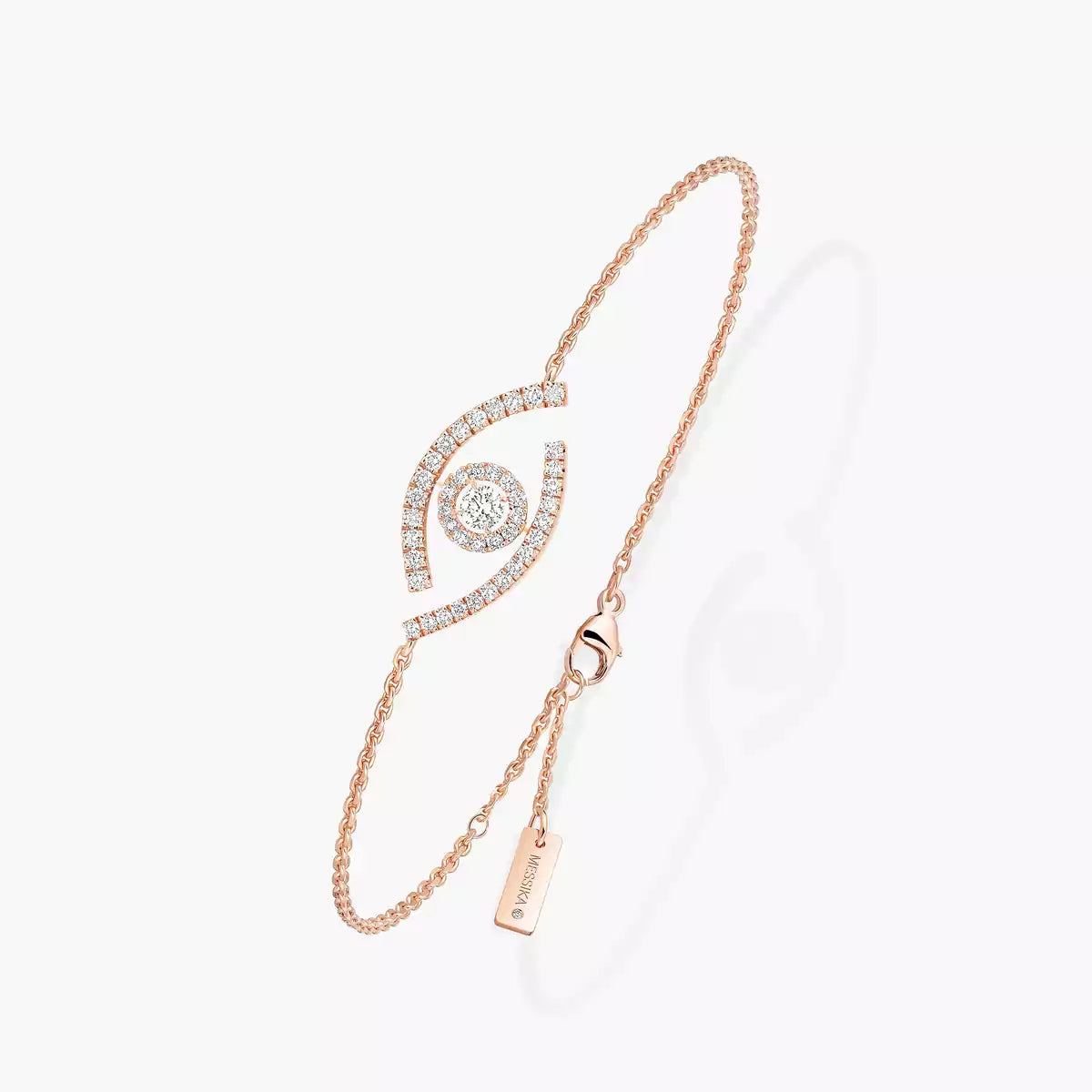 [Aura Jewels]Lucky Eye Pave-Set Diamond Bracelet