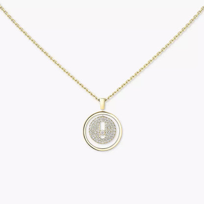 [Aura Jewels] Lucky Move Diamond Necklace