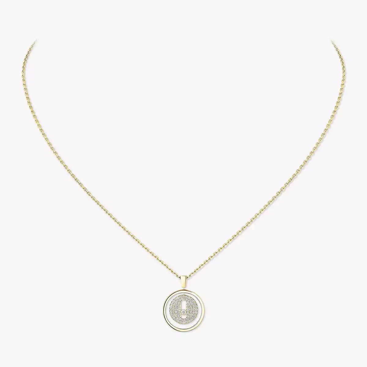 [Aura Jewels] Lucky Move Diamond Necklace