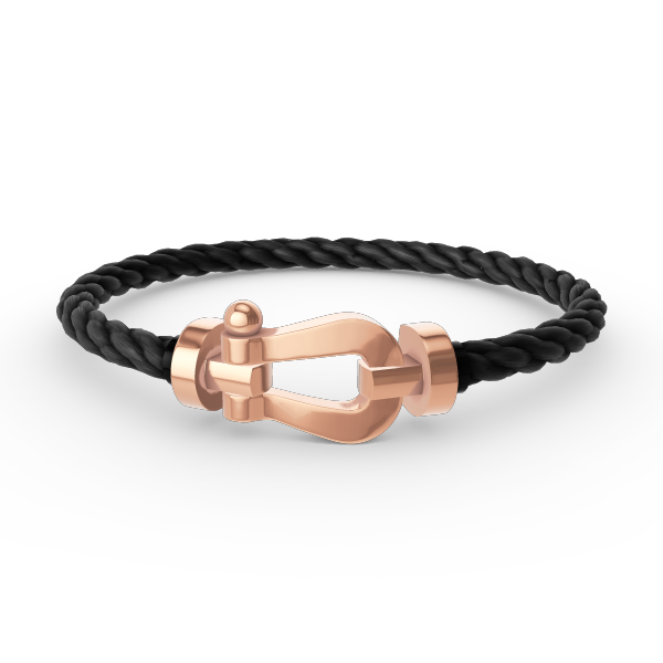 ¡®Aura Jewels¡¯FORCE LARGE HORSESHOE NO DIAMOND BRACELET ROSE GOLD