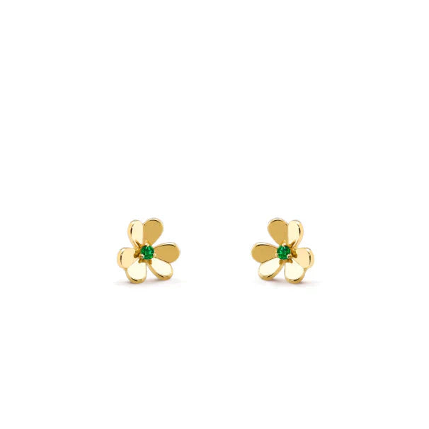 ¡®Aura Jewels¡¯FRIVOLE  FLOWER MALACHITE EARRINGS