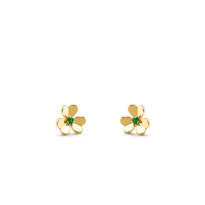 ¡®Aura Jewels¡¯FRIVOLE  FLOWER MALACHITE EARRINGS