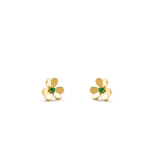¡®Aura Jewels¡¯FRIVOLE  FLOWER MALACHITE EARRINGS